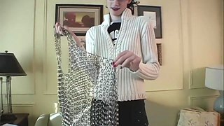 Vintage swallow from skinny hot aughties nerd