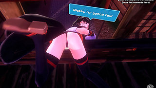 Monster Girl Island  Petite hentai teen gets horny and let's you fuck her tight little ass. Hot POV anal sex  Part 2