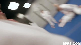 Three-Way Fun: Olivia Grey, Abigail Peach, and Bella Rolland