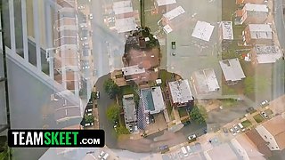 Successful educator finally gets to pound his hot and beautiful crazy student who has just revved 18 - virgin high