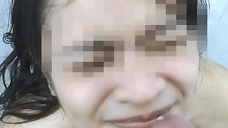 College Girl Sucks Her Teacher's Cock in the Toilet Behind the College for Better Grade - Minokiiko