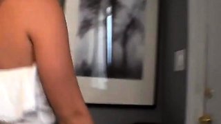 Blonde amateur milf does anal on pov camera 04