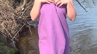 I spent the whole weekend swimming