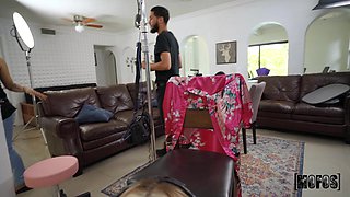 Brett Maker's Interracial Sound Girl in a Wild Passion Scene