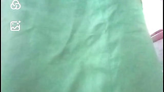 Indian Gay Crossdresser Bottom Gaurisissy Real XXX Nude Video Call in Red Saree