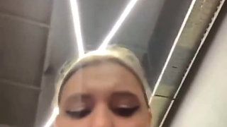 Crazy Squirting While Training in the Gym