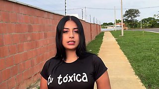 Busty Latina Gets Surprised by an Intense POV Casting Experience