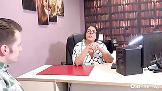 Sneaky Sam Bourne and Cassie's big tits smut