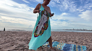 I Asked My Stepson to Give Me a Back Massage on the Beach, but He Turned Out to Be a Real Brat...