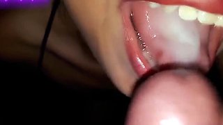 Big Booty Latina Wife Swallows Milk and Cum - Blowjob Compilation