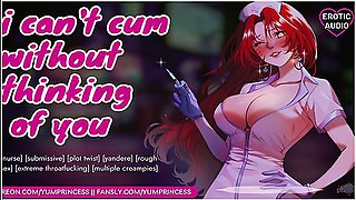 Sexy Yandere Nurse Learns Her Lesson - Erotic Audio [creampie] [extreme Throatfucking] [submissive]