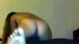 Tanned Blonde Rides Big Black Dick