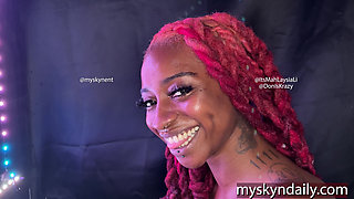 Throat Goat Gets a Big Black Dick