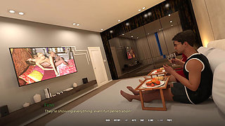 In Security: Wife Rewards Her Man for Being Good Hubby by Giving Him Passionate Blowjob Ends with Throat Pie - Episode 3