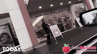 Risky blowjob at the drive-thru by Sidney Dark! (English)