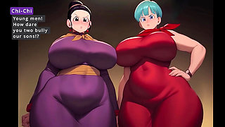 Bulma and chi-chi gon to bully
