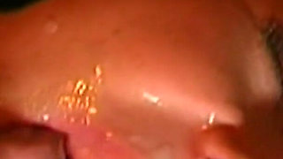 Brunette Slut Gets Her Face Covered in Cum During Intense Ggg Gangbang