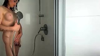 DaneJones HD Natural big boob girl masturbates