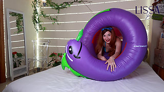 Around My Giant Inflatable Snake, I Can't Escape.