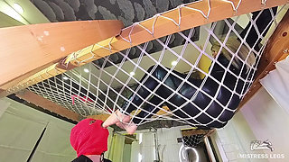 Hammock Goddess Worship Part 1 - POV Toe Sucking and Slave Tongue Service Under My Feet