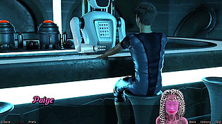 Stranded in Space - Date Night with Hot Blue Haired MILF