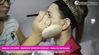 Adelle Unicorn and Adelle's babe clip by Bravo Models