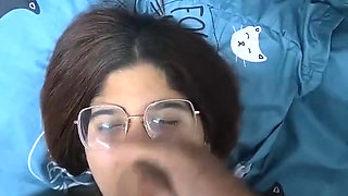 Filling Your Mouth and Face with Live Milk