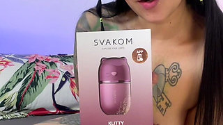 Klitty From Svakom Sucks My Clitoris and Makes My Pussy Wet with Multiple Explosive Orgasms
