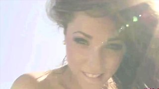 ThisIsGlamour Jordan Lee In Yellow Bikini LEWD