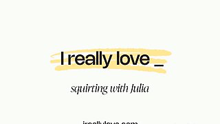 Squirting With Julia Trailer 1
