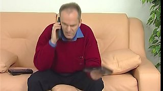 Pina Mayer - Blonde Sucks Lovers Huge Cock While He Films Her On The Camera