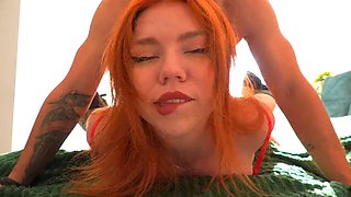 CUCKOLD watches me fuck his wife on a video call!