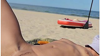 Sex Camping On A Public Beach In Germany (part 1)