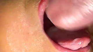 Blonde’s First Gangbang - Hard Fucked, Deep Throated & Covered in Cum