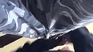 Blowjob and Cam in Mouth in the Kitchen Whit Little Blonde