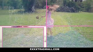 Allie Addison makes her cravings cum true with stepdaddy