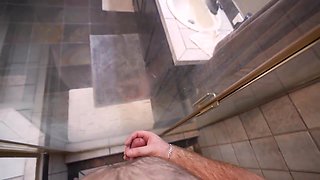 French Stepmom Showering With Son - Part 1