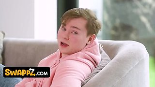 Petite Demi Hawks, Adrianna Jade & Anthony Pierce Wild Group Fuck