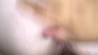 Plus-sized White Woman Sucks Mexican Man's Thick Cock