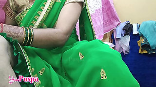 Stepmom ready for a function i saw Step Mom Pussy, Full hindi audio