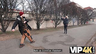 Lovely floozy at natural tits sex