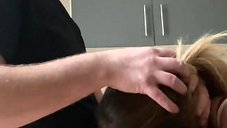 I Throat Fuck Her Mouth Drooling Mercilessly and I Throw All My Cum on Her Face