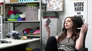 Busty youthfull vlogger gets hardcore supremacy from a