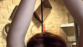 Bondage BDSM Play on the Kitchen