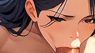 Hot Latina Fucks in the Bedroom (hentai)