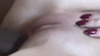 Tattooed big ass brunette smashed hard from his BBC