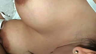 MILF Big Tits Suck Cock of the Friend of Her Husband