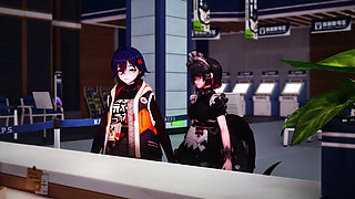Zenless Zone Zero - Rina Office Sex - 3D Hentai Animations