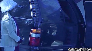 Catalina Cruz And Carmen Luvana In Wet Pussy Ride
