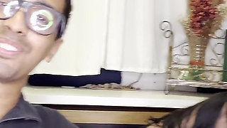 Cuckolded Man Takes His Wife to Have Sex with a Lover Who Has a Big, Thick Cock